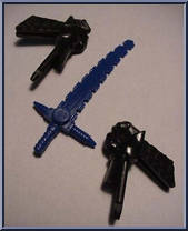 Leo from Teenage Mutant Ninja Turtles - Cyber Samurai manufactured by Playmates [Loose]