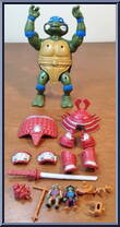Leonardo's Battle Castle Playset from Teenage Mutant Ninja Turtles - Turtle in a Turtle manufactured by Playmates [Loose]