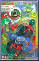 Mutant Leonardo Sewer Playset (with Cards) from Teenage Mutant Ninja Turtles - Mini Mutants manufactured by Playmates [Front]