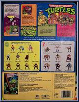 Leonardo from Teenage Mutant Ninja Turtles - 1988 - Basic Figures manufactured by Playmates [Back]