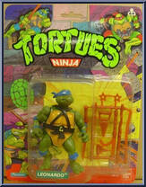 Leonardo from Teenage Mutant Ninja Turtles - 1988 - Basic Figures manufactured by Playmates [Front]