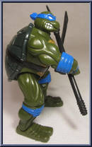 Lickety-Split Leonardo from Teenage Mutant Ninja Turtles - Coil Force manufactured by Playmates [Loose]
