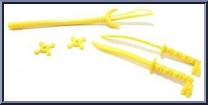 Lickety-Split Leonardo from Teenage Mutant Ninja Turtles - Coil Force manufactured by Playmates [Loose]