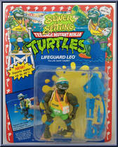 Lifeguard Leo from Teenage Mutant Ninja Turtles - Sewer Spittin' Turtles manufactured by Playmates [Front]