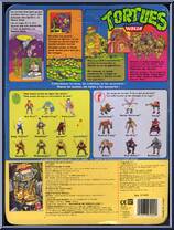 Metalhead from Teenage Mutant Ninja Turtles - 1989 - Basic Figures manufactured by Playmates [Back]
