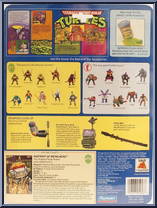 Metalhead from Teenage Mutant Ninja Turtles - 1989 - Basic Figures manufactured by Playmates [Back]