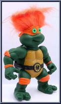 Mike from Teenage Mutant Ninja Turtles - Giant Trolls manufactured by Playmates [Loose]