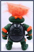 Mike from Teenage Mutant Ninja Turtles - Giant Trolls manufactured by Playmates [Loose]