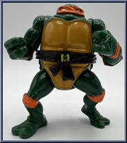 Headdroppin' Mike from Teenage Mutant Ninja Turtles - Headdroppin' Dudes manufactured by Playmates [Loose]