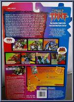 Michaelangelo by Jim Lee from Teenage Mutant Ninja Turtles - Jim Lee TMNT manufactured by Playmates [Back]