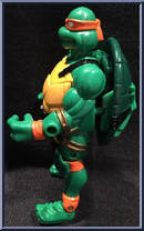 Thunder Warrior Michaelangelo from Teenage Mutant Ninja Turtles - Mutant Masters manufactured by Playmates [Loose]