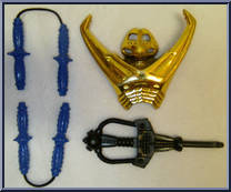 Mike from Teenage Mutant Ninja Turtles - Cyber Samurai manufactured by Playmates [Loose]