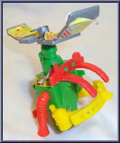 Mike's Pizza Chopper Backpack from Teenage Mutant Ninja Turtles - 1991 - Accessories manufactured by Playmates [Loose]