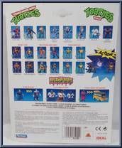 Movie Star Don from Teenage Mutant Ninja Turtles - Movie Star Turtles manufactured by Playmates [Back]