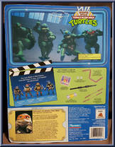 Movie Star Mike from Teenage Mutant Ninja Turtles - Movie Star Turtles manufactured by Playmates [Back]