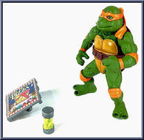 Movie Star Mike from Teenage Mutant Ninja Turtles - Movie Star Turtles manufactured by Playmates [Loose]