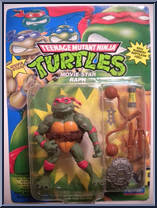 Movie Star Raph [Reissue] from Teenage Mutant Ninja Turtles - Movie Star Turtles manufactured by Playmates [Front]