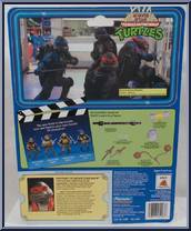 Movie Star Raph from Teenage Mutant Ninja Turtles - Movie Star Turtles manufactured by Playmates [Back]