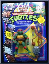 Movie Star Raph from Teenage Mutant Ninja Turtles - Movie Star Turtles manufactured by Playmates [Front]