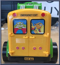 Rock 'n' Roll Muta-Bus from Teenage Mutant Ninja Turtles - Mutations - Accessories manufactured by Playmates [Loose]