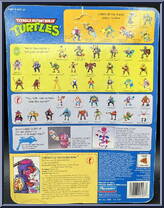 Mutagen Man from Teenage Mutant Ninja Turtles - 1990 - Basic Figures manufactured by Playmates [Back]
