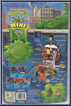 Mutant Leonardo Sewer Playset (with Cards) from Teenage Mutant Ninja Turtles - Mini Mutants manufactured by Playmates [Back]