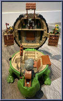 Mutant Raphael Castle Playset (with Cards) from Teenage Mutant Ninja Turtles - Mini Mutants manufactured by Playmates [Loose]