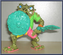 Napoleon Bonafrog from Teenage Mutant Ninja Turtles - 1990 - Basic Figures manufactured by Playmates [Loose]
