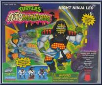Night Ninja Leo [Reissue] from Teenage Mutant Ninja Turtles - Auto Mutations manufactured by Playmates [Front]