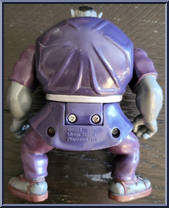 Night Ninja Rocksteady from Teenage Mutant Ninja Turtles - Auto Mutations manufactured by Playmates [Loose]