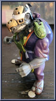Night Ninja Rocksteady from Teenage Mutant Ninja Turtles - Auto Mutations manufactured by Playmates [Loose]