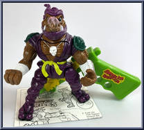 Ninja Knockin' Bebop from Teenage Mutant Ninja Turtles - Smash 'em Bash 'em Figures manufactured by Playmates [Loose]