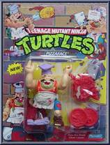 Pizzaface from Teenage Mutant Ninja Turtles - 1990 - Basic Figures manufactured by Playmates [Front]