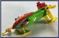 Pizza Skimmin' Jet Boat from Teenage Mutant Ninja Turtles - 1994 - Accessories manufactured by Playmates [Loose]