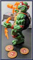 Pizza Tossin' Raph from Teenage Mutant Ninja Turtles - Pizza Tossin' Turtles manufactured by Playmates [Loose]