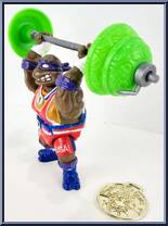 Powerliftin' Don from Teenage Mutant Ninja Turtles - Turtle Games manufactured by Playmates [Loose]