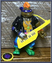 Punker Don from Teenage Mutant Ninja Turtles - Rock 'N Rollin' Turtles manufactured by Playmates [Loose]
