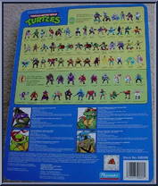 Raphael (with Storage Shell) from Teenage Mutant Ninja Turtles - Storage Shell Turtles manufactured by Playmates [Back]
