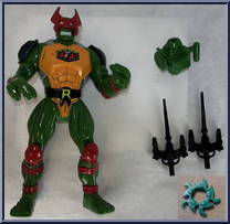 Supermutant Raphael from Teenage Mutant Ninja Turtles - Super-Mutants manufactured by Playmates [Loose]