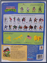 Raph, The Green Teen Beret from Teenage Mutant Ninja Turtles - Mutant Military manufactured by Playmates [Back]