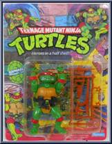 Raphael from Teenage Mutant Ninja Turtles - 1988 - Basic Figures manufactured by Playmates [Front]