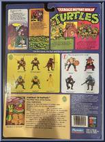 Raphael [Reissue] from Teenage Mutant Ninja Turtles - 1998 - Basic Figures manufactured by Playmates [Back]