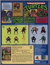 Raphael (Soft Head) from Teenage Mutant Ninja Turtles - 1988 - Basic Figures manufactured by Playmates [Back]