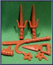 Raphael from Teenage Mutant Ninja Turtles - 1988 - Basic Figures manufactured by Playmates [Loose]