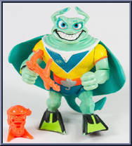 Ray Fillet from Teenage Mutant Ninja Turtles - 1990 - Basic Figures manufactured by Playmates [Loose]