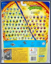 Rhinoman [Reissue] from Teenage Mutant Ninja Turtles - Sewer Heroes manufactured by Playmates [Back]