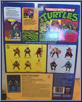 Robotic Foot Soldier [Reissue] from Teenage Mutant Ninja Turtles - 1998 - Basic Figures manufactured by Playmates [Back]