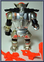 Robotic Rocksteady from Teenage Mutant Ninja Turtles - 1993 - Basic Figures manufactured by Playmates [Loose]