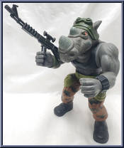 Rocksteady with Retromutagen Gun Action Figure