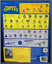 Rocksteady [Reissue] from Teenage Mutant Ninja Turtles - 1990 - Basic Figures manufactured by Playmates [Back]